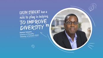ͯƵ Director of Equality, Diversity & Inclusion Patrick Johnson
